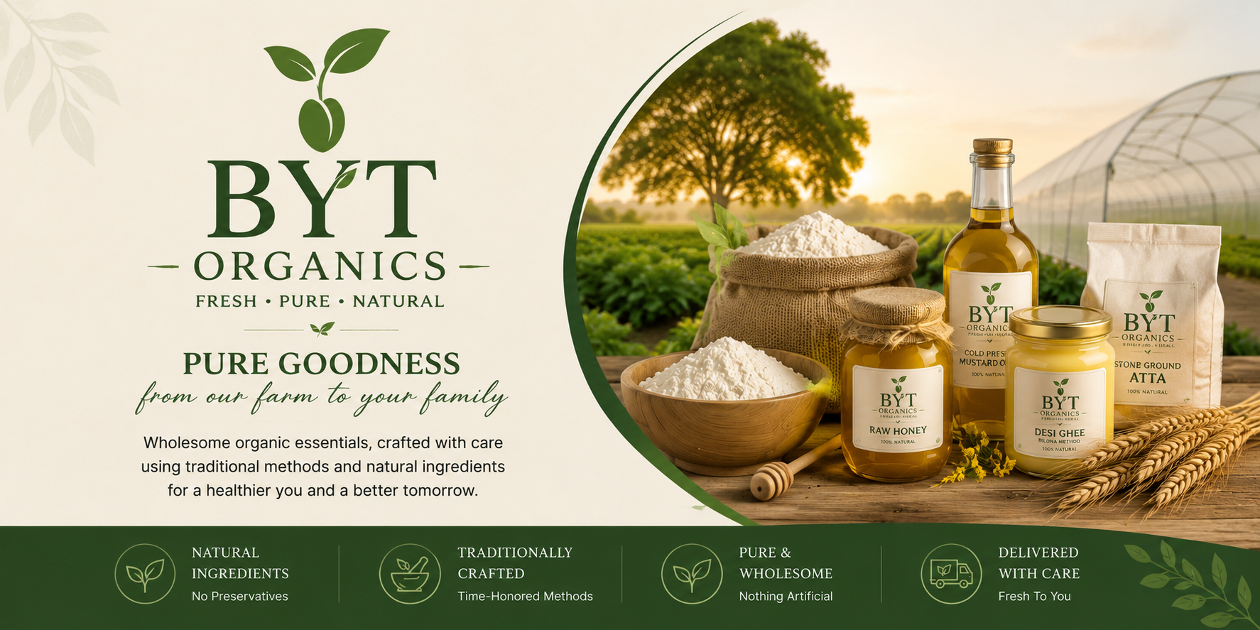 Our Products | From Our Farm, To Your Table