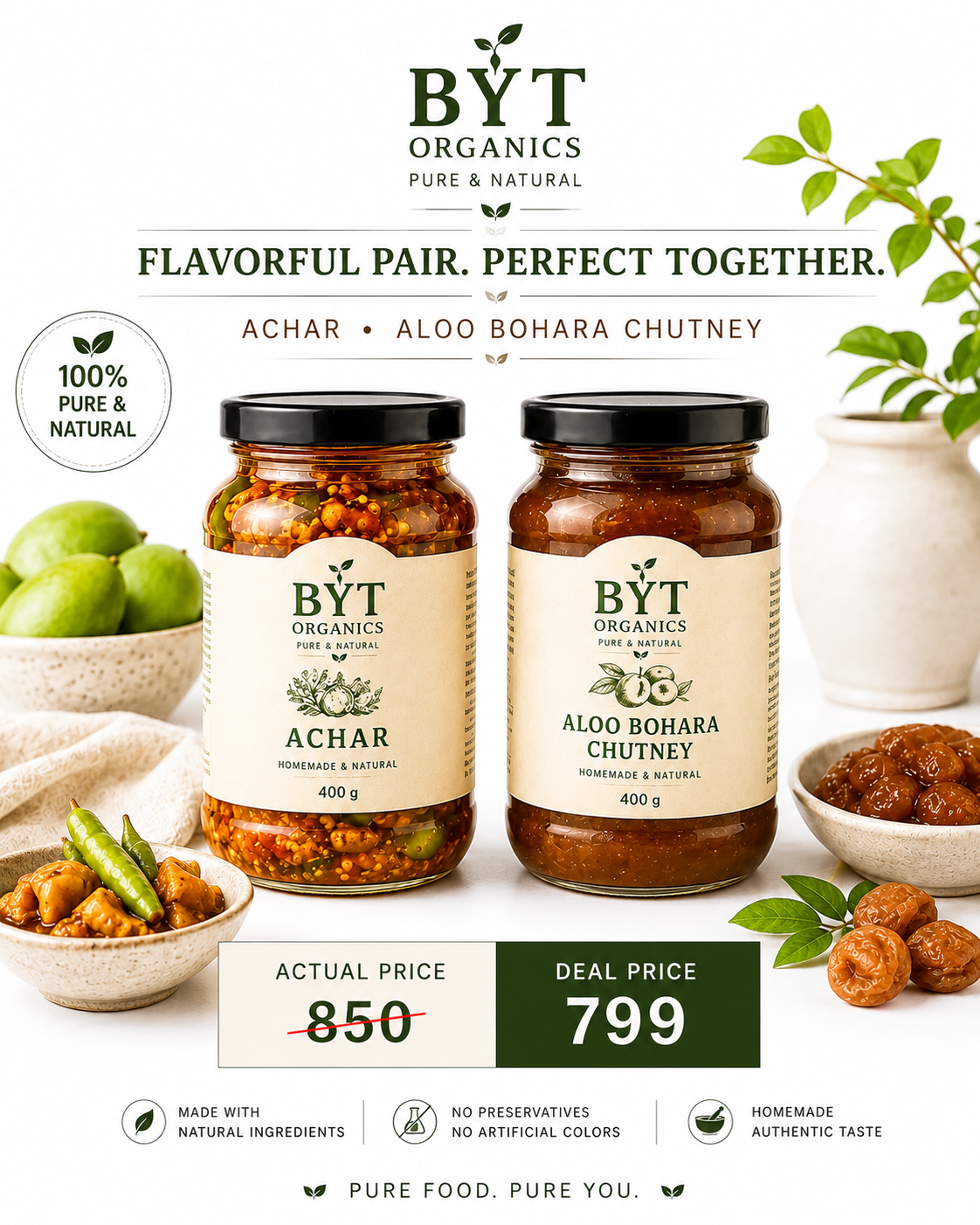 🥭 Achar & Aloo Bokhara Chutney Bundle