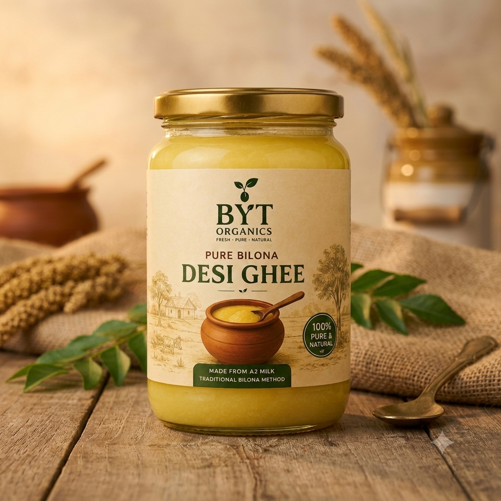 BYT Organics Premium Desi Ghee