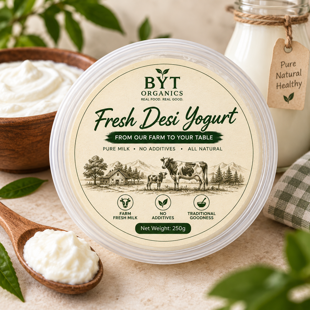 Fresh Desi Yogurt – Farm Fresh | Rawalpindi & ISB Only