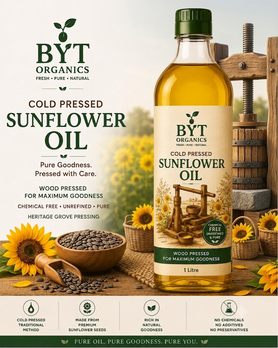 Cold Pressed Sunflower Oil