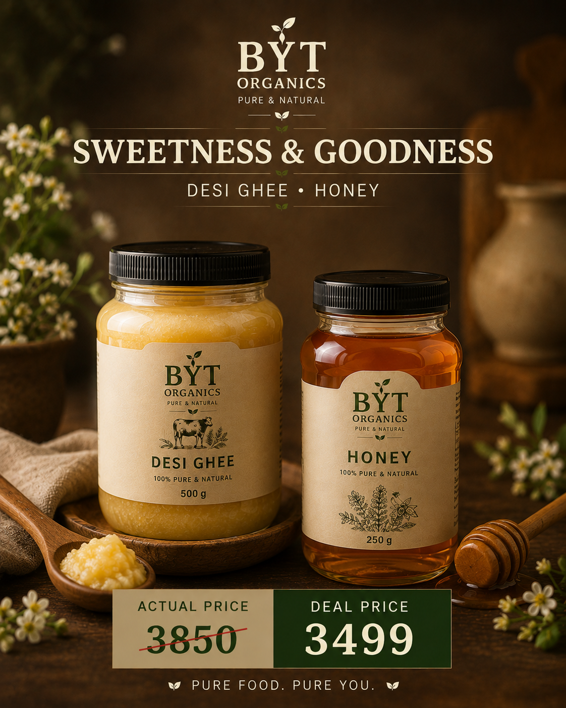🍯  Desi Ghee & Honey Bundle
