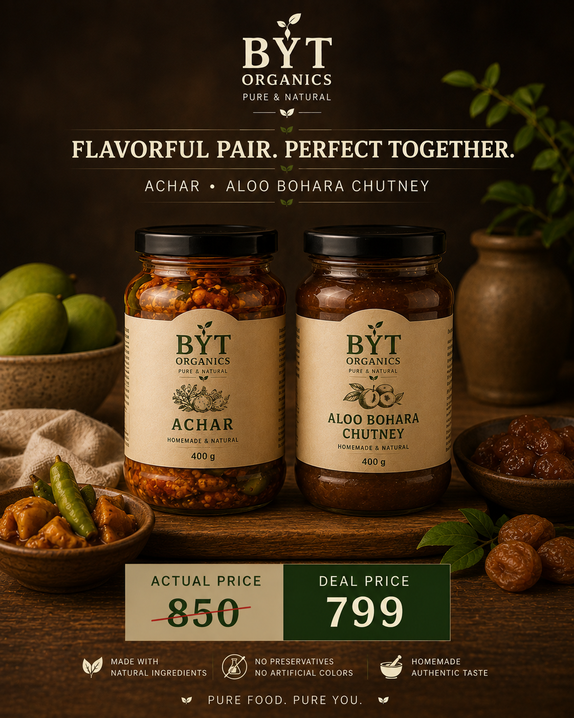 🥭 Achar & Aloo Bokhara Chutney Bundle
