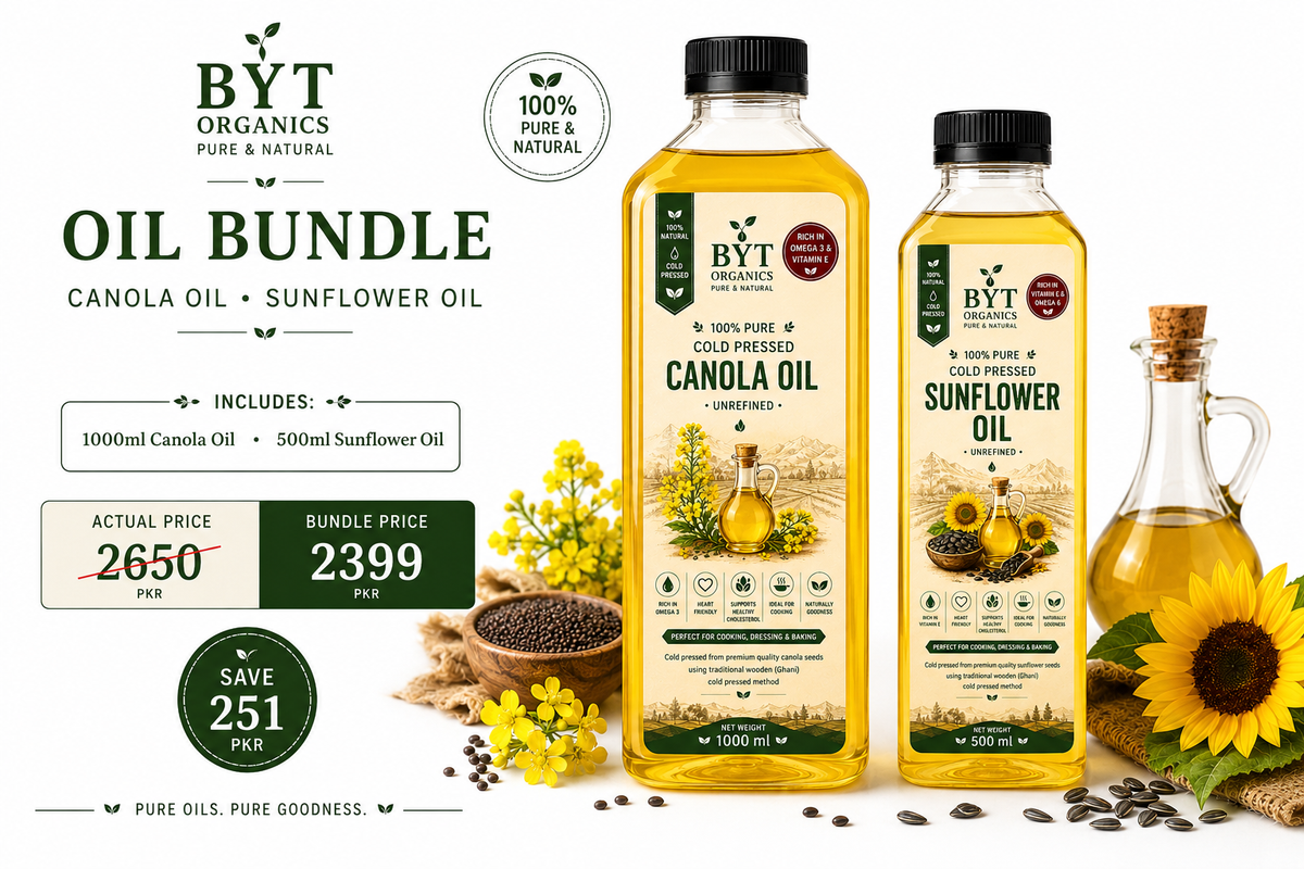 🌻  Cold Pressed Oil Bundle