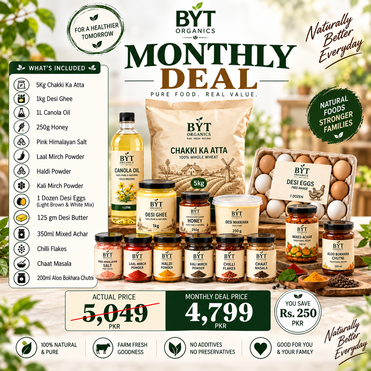Monthly Bundle | BYT Organics
