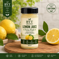 Pure Lemon Juice | Farm Fresh Lemons | No Preservatives | BYT Organics