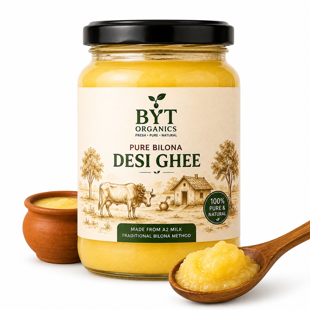 100% Pure Desi Ghee