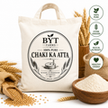 Pure Chakki Atta | 100% Whole Wheat Flour | BYT Organics